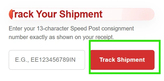 Click the Track button