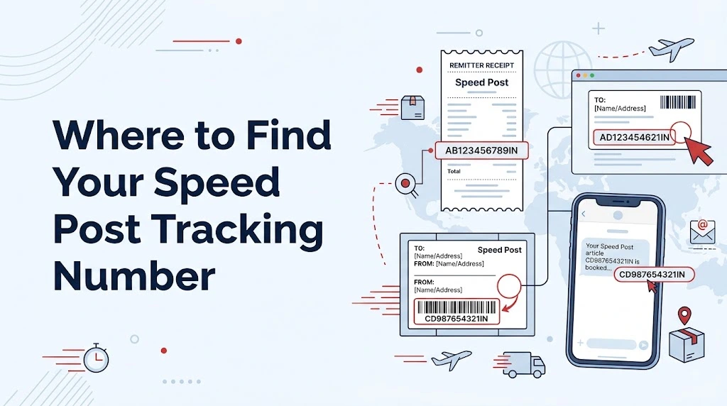 speed post tracking number